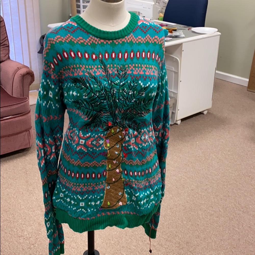 97) Large Blizzard Bay Naughty ugly sweater